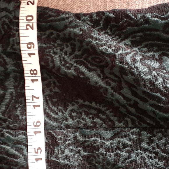 Norm Thompson green black women's coat jacket size 12 - Picture 15 of 16